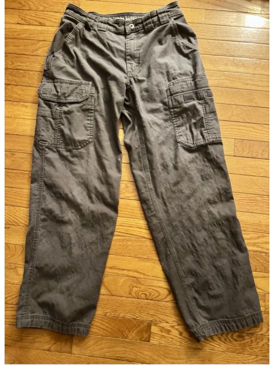 Duluth Trading Co Other - Duluth Trading Co Flex Fire Hose HD Men’s Relaxed Fit Gray Cargo Pants 32x32